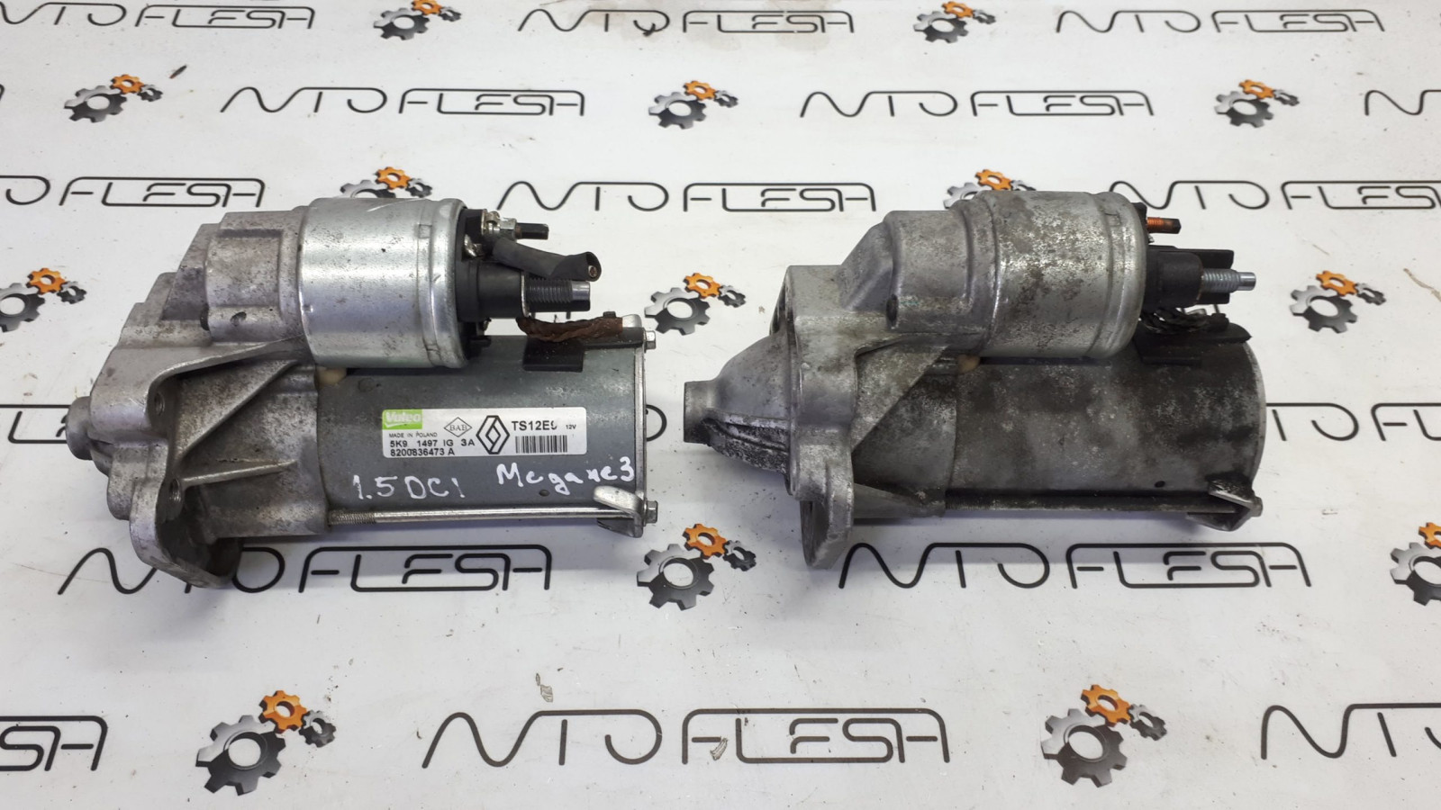 Б/у стартер 8200836473A/ 233003329R для Dacia/ Nissan/ Renault