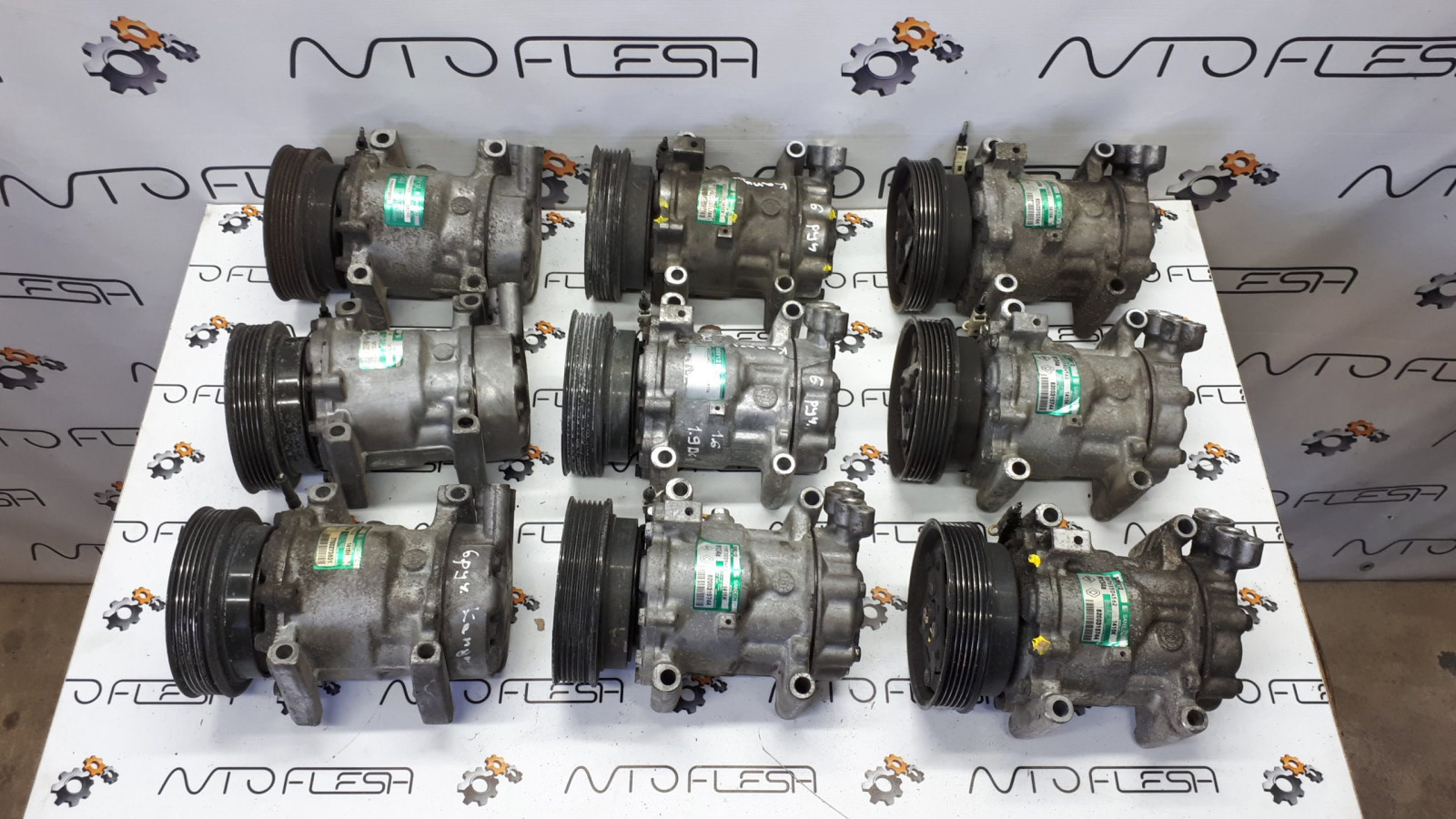 Б/у компрессор кондиционера SANDEN 8200651251, 8200953359, 8200600122 для Nissan/ Renault Б/у компрессор кондиционера SANDEN 8200651251, 8200953359, 8200600122 для Nissan/ Renault