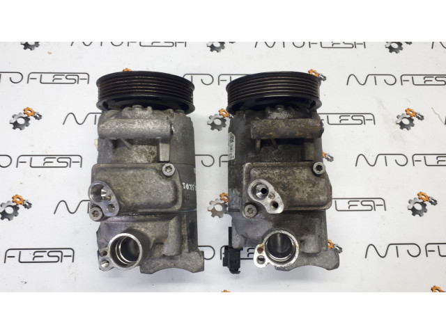 Б/у компрессор кондиционера DELPHI R134a, 5N0820803A VAG 6CVC для Audi/ Seat/ Skoda/ Volkswagen