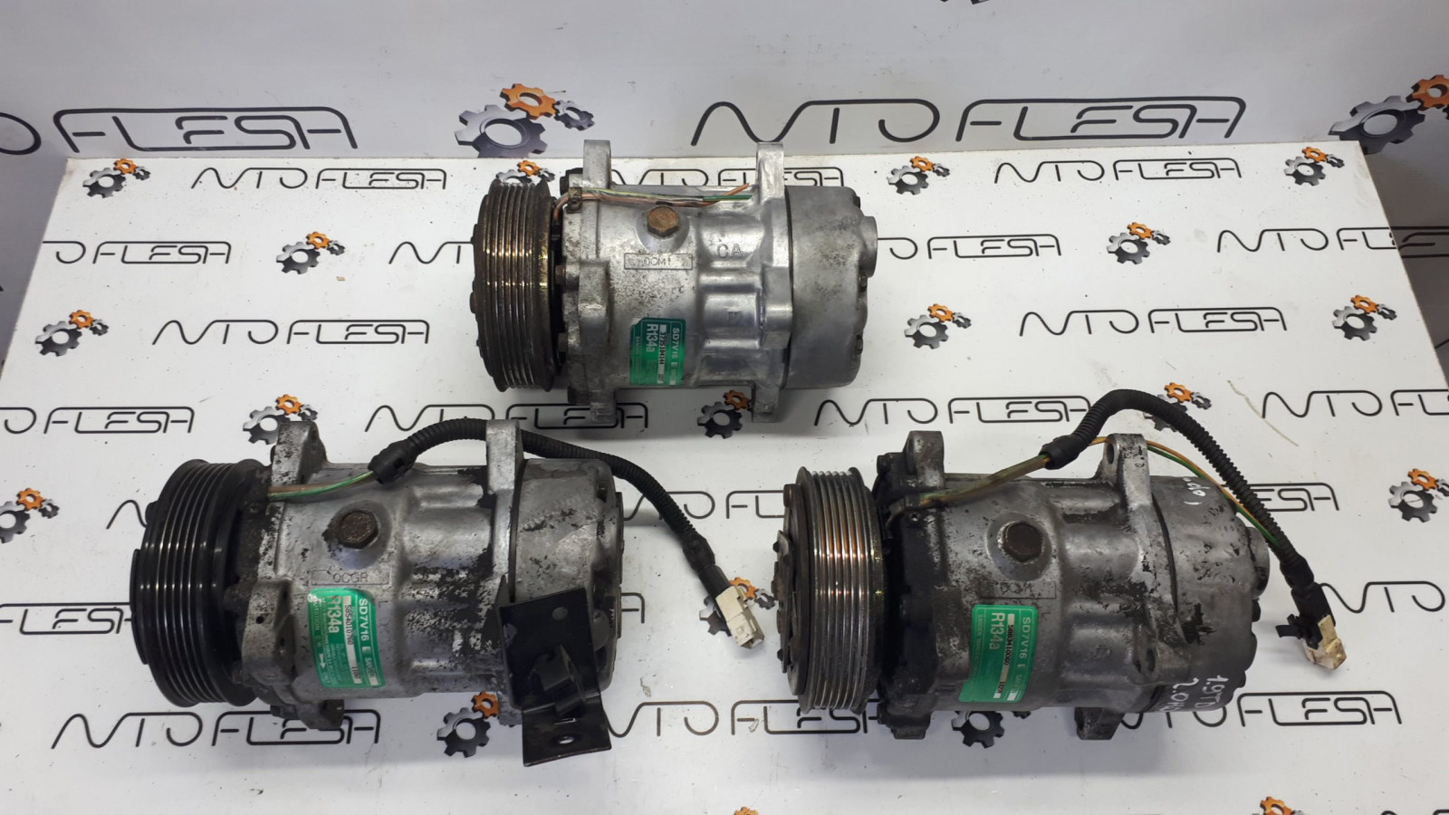 Б/у компрессор кондиционера 5883410060/ 5854010760/ 3735104144 2.0 HDi для Citroen/ Fiat/ Lancia/ Peugeot