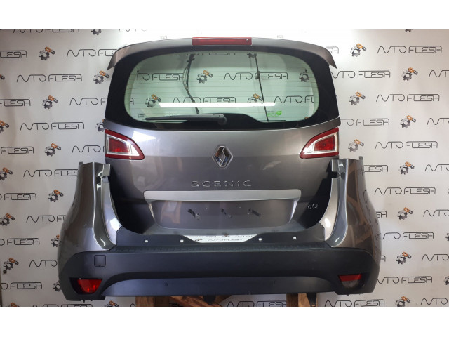 Б/у бампер задний в сборе для Renault Scenic II
