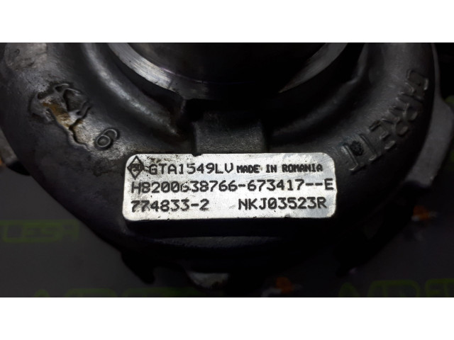 Б/у турбина H8200638766 2.0 DCi для Nissan/ Renault Б/у турбина H8200638766 2.0 DCi для Nissan/ Renault