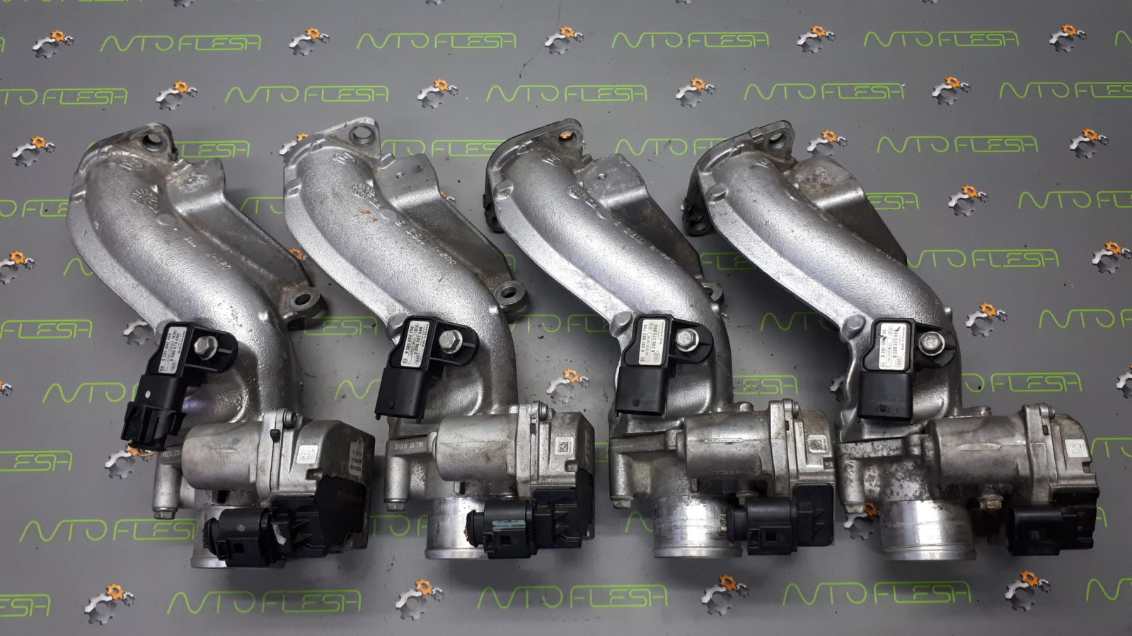 Б/у дроссельная заслонка 7701062300/ A2C53107575 SIEMENS VDO для Renault Laguna II, Megane II, Scenic II/ Suzuki Grand Vitara II