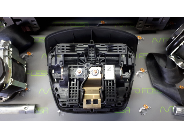 Б/у комплект безопасности/ панель, airbag, ремень безопасности 985701921R, 617424800FD Renault Scenic III Б/у комплект безопасности/ панель, airbag, ремень безопасности 985701921R, 617424800FD Renault Scenic III