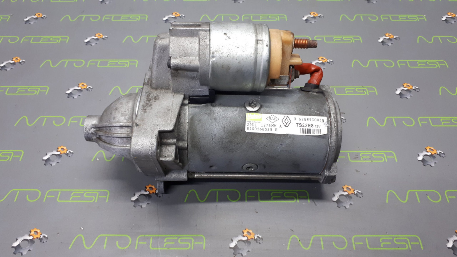 Б/у стартер Valeo 8200568535E для Ford/ Mazda/ Nissan/ Opel/ Renault/ Vauxhall/ Volvo