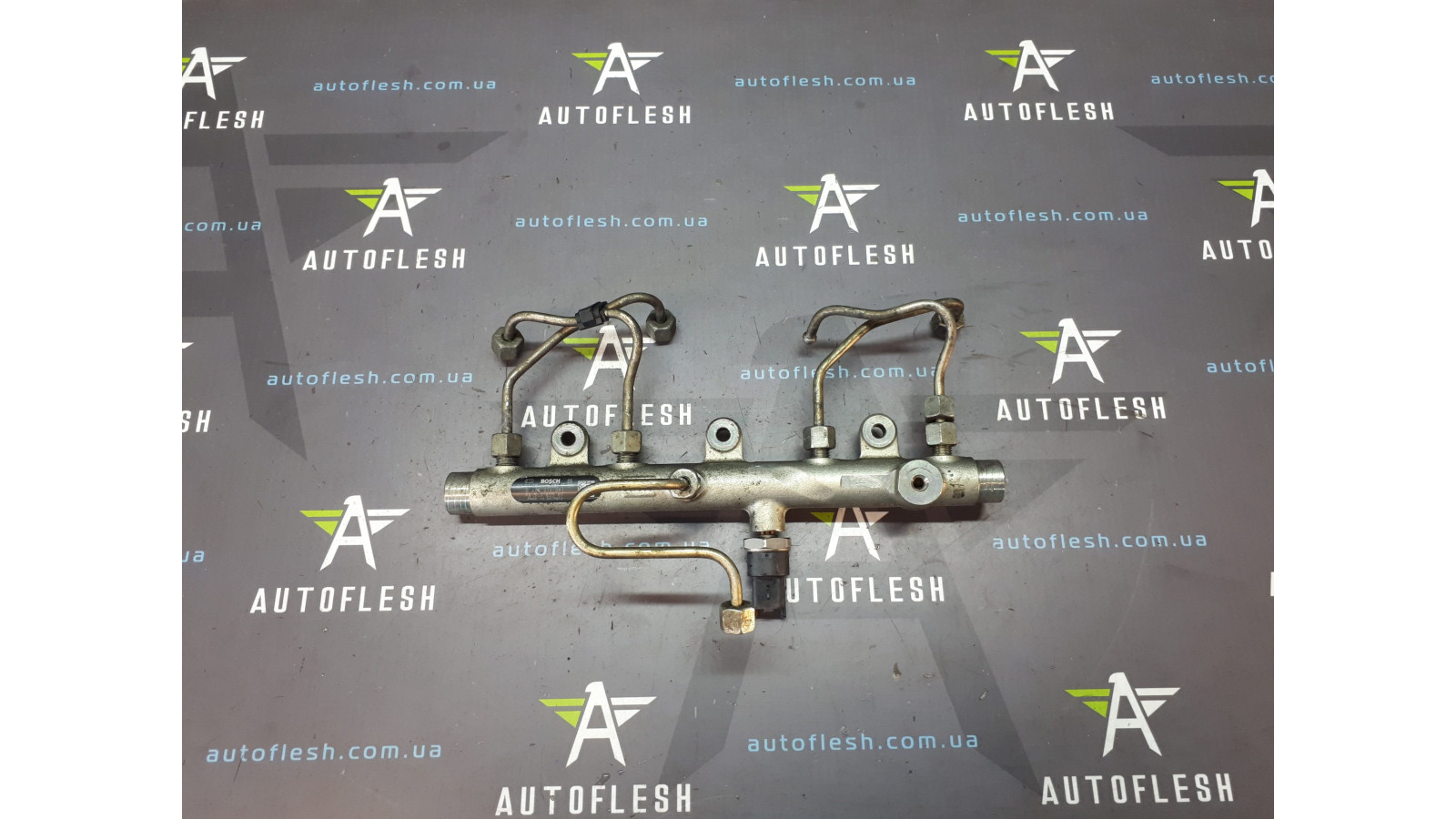 Б/у топливная рейка/ топливная рампа 0445214091/ 9655182580, 2.0 HDi для Citroen/ Lancia/ Peugeot