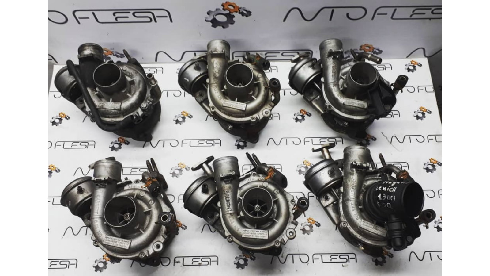 Б/у турбина Garrett 1.9 dci ''GT1746V'' 8200398585/ 8200575462 для Renault