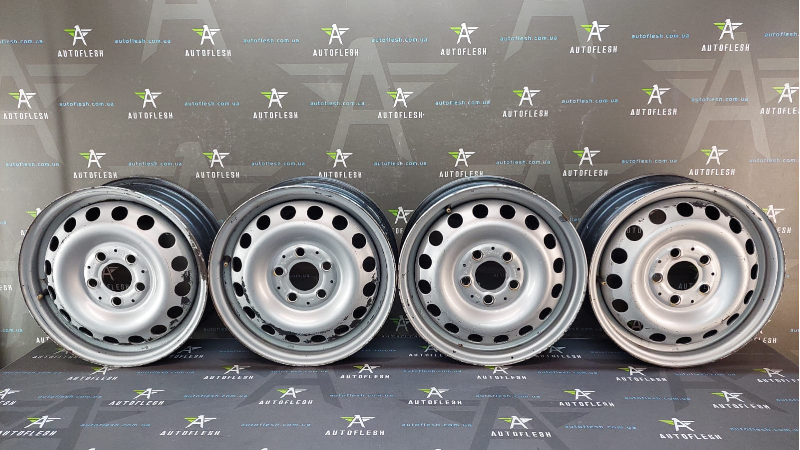 Б/у диски R15, 6384011501, 5.5Jx15/ ET60, разболтовка 5x112 для Mercedes V-Class/ Vito