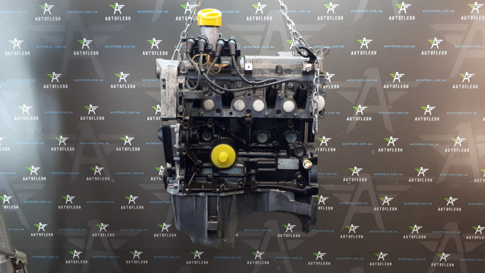 Б/у двигатель K7M744, 1.6/ 8V для Dacia/ Renault