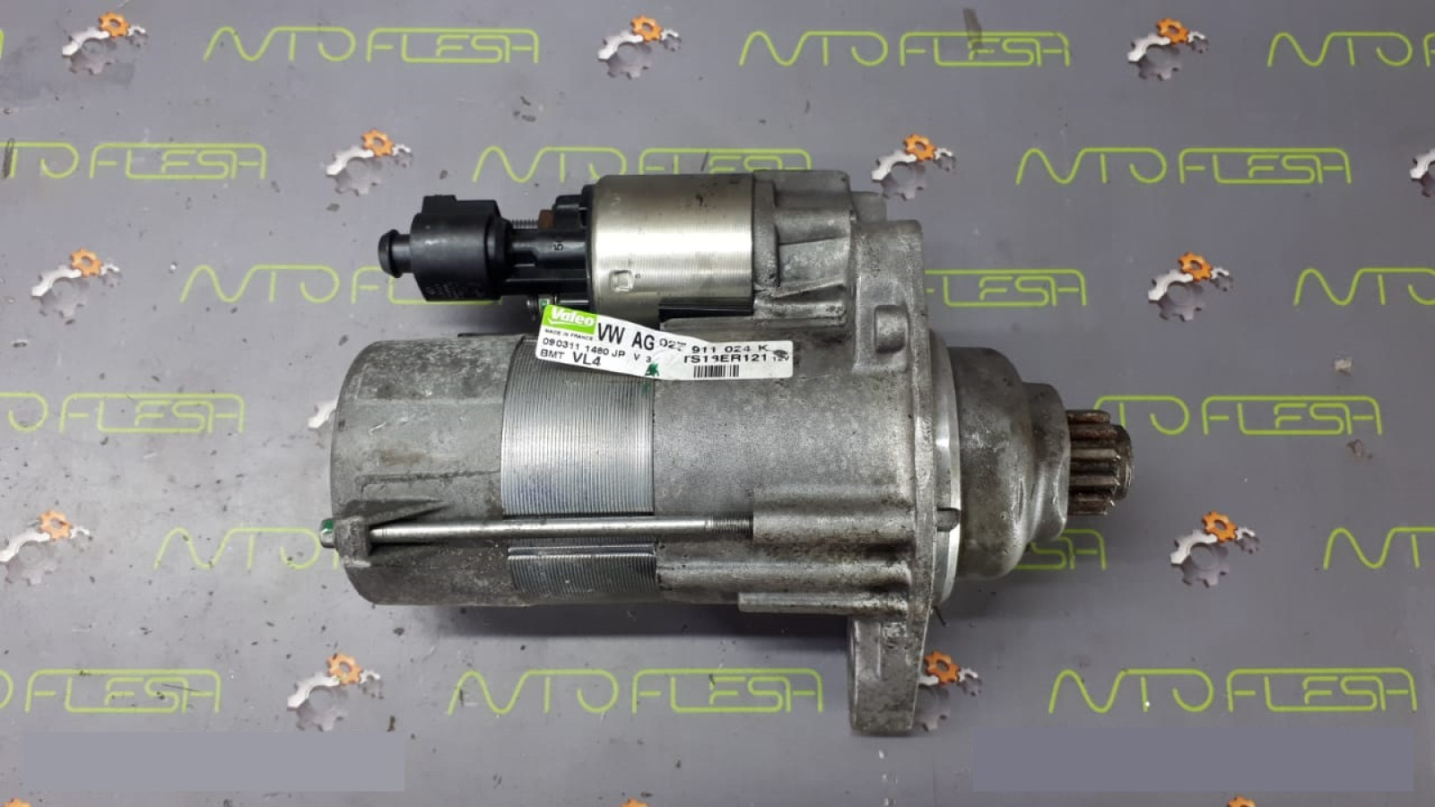 Б/у стартер TS18ER121, 02Z911024K для Audi/ Seat/ Skoda/ Volkswagen