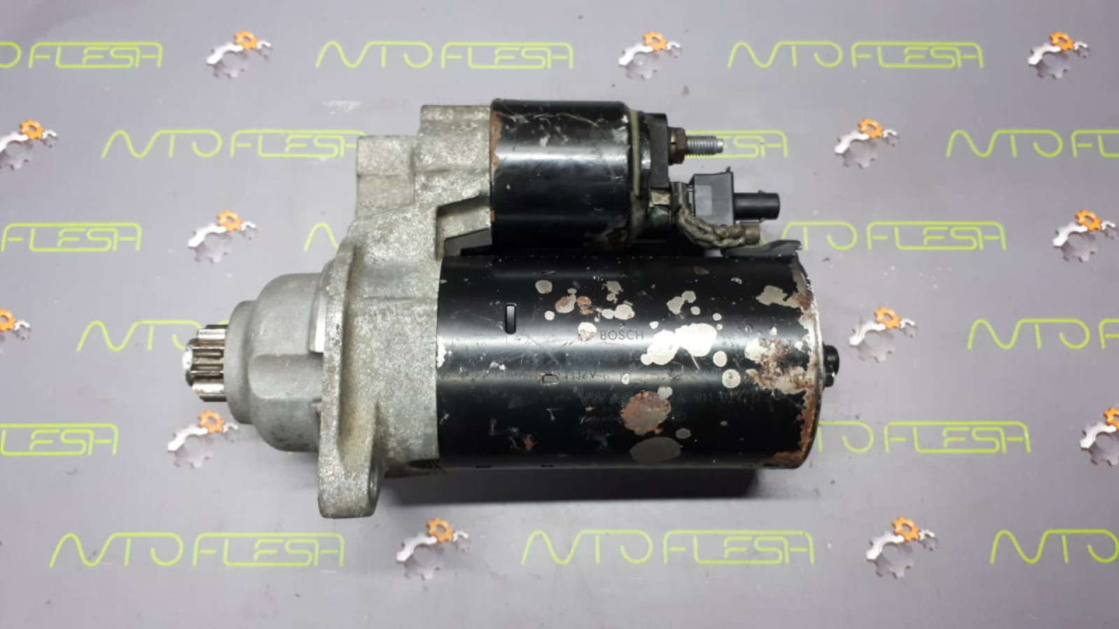 Б/у стартер 02A911024D 1.9 TDI для Audi/ Seat/ Skoda/ Volkswagen