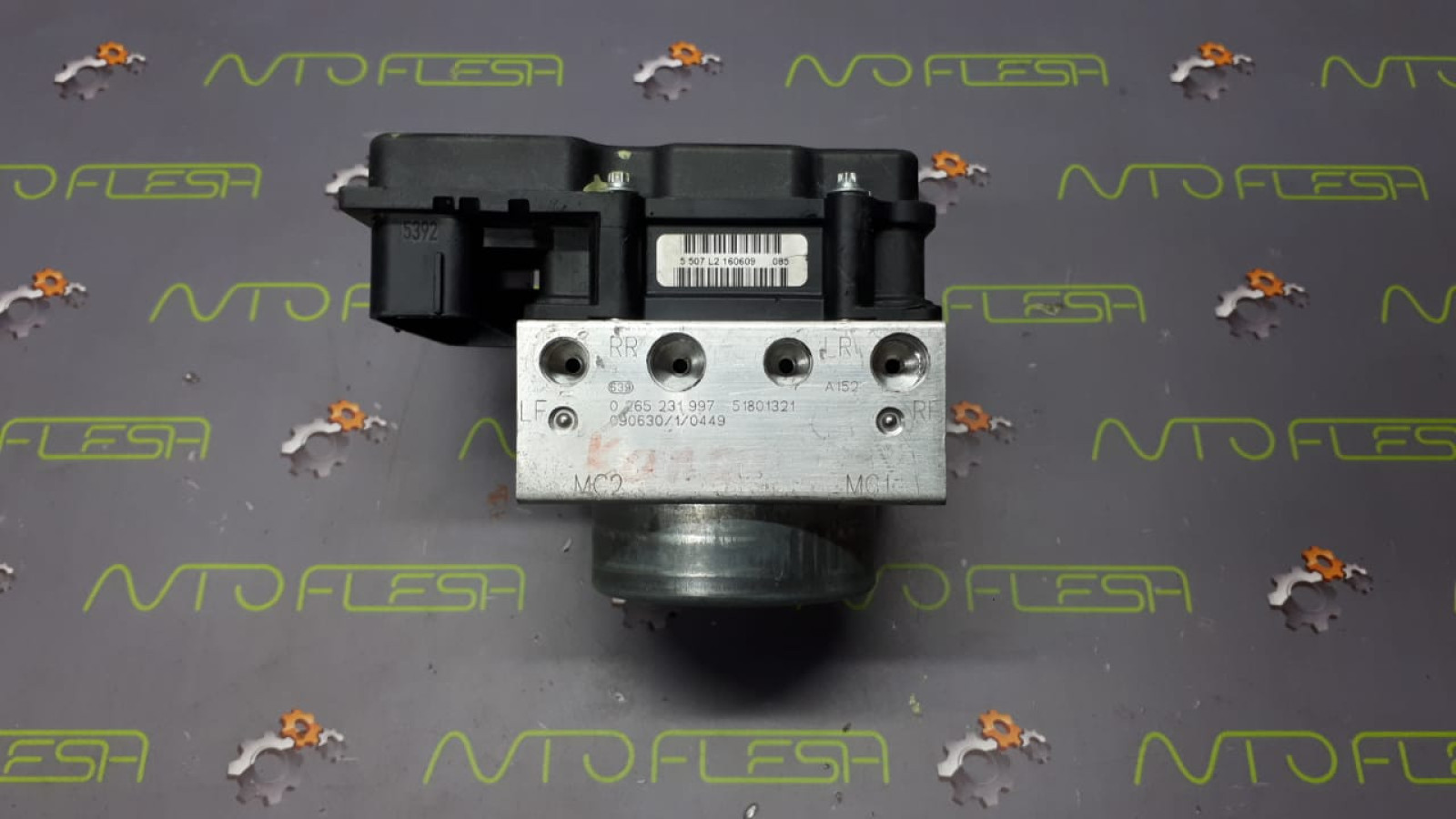 Б/у блок ABS 0265800662/ 0265431997 для Citroën/ Fiat/ Peugeot Б/у блок ABS 0265800662/ 0265431997 для Citroën/ Fiat/ Peugeot