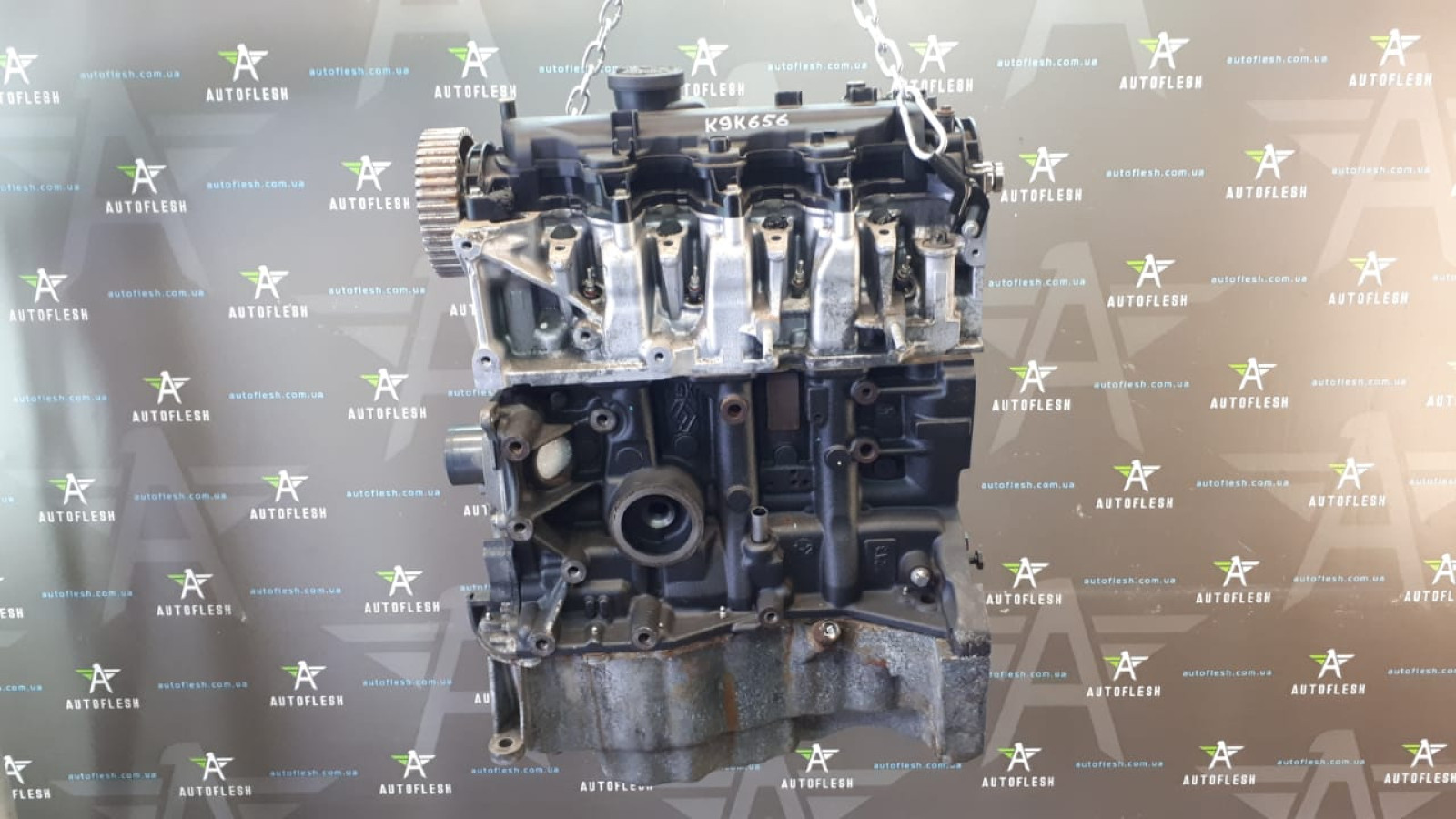 Б/у двигатель K9K656, 1.5 dCi, Euro 5 для Dacia/ Mercedes/ Nissan/ Renault