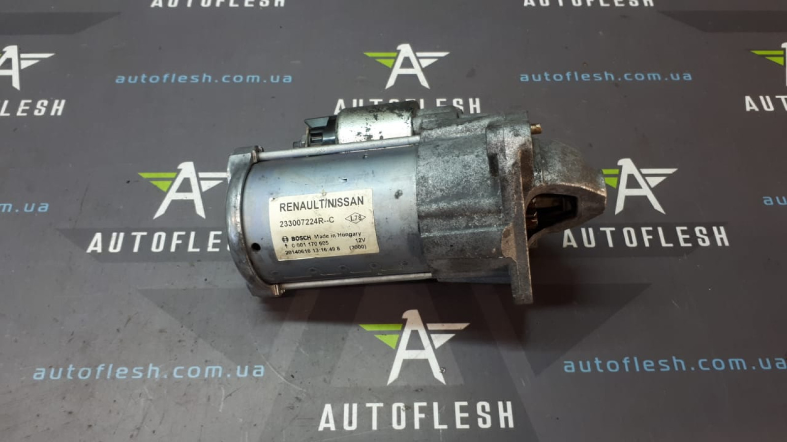 Б/у стартер 233007224R/ 0001170605 для Dacia/ Nissan/ Renault Б/у стартер 233007224R/ 0001170605 для Dacia/ Nissan/ Renault