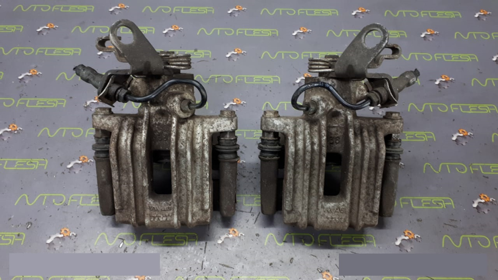 Б/у суппорт тормозной задний 1K0615423J, 1K0615424J для Audi/ Seat/ Skoda/ Volkswagen Б/у суппорт тормозной задний 1K0615423J, 1K0615424J для Audi/ Seat/ Skoda/ Volkswagen