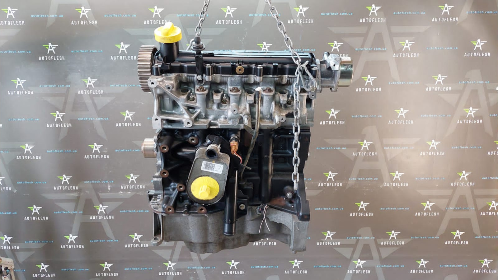 Б/у двигатель K9K714, 1.5 dCi Euro 4 для Dacia/ Mercedes/ Nissan/ Renault