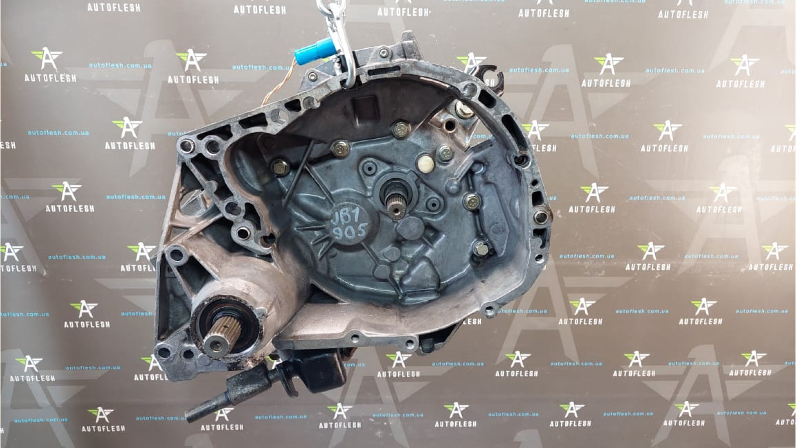 Б/у КПП/ коробка передач в сборе JB1905/ 7701667408, 1.9 D для Renault Clio II/ Kangoo