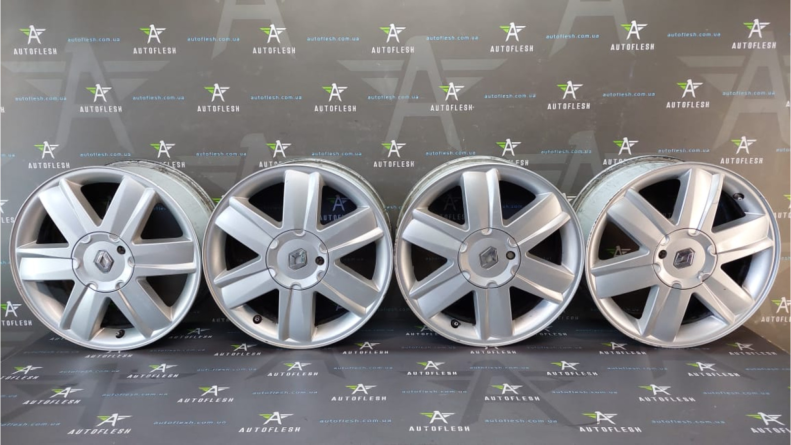 Б/у диски 8200310797, R16, 6.5Jx16CH4/ ET49, разболтовка 4×100 Nervastella для Renault