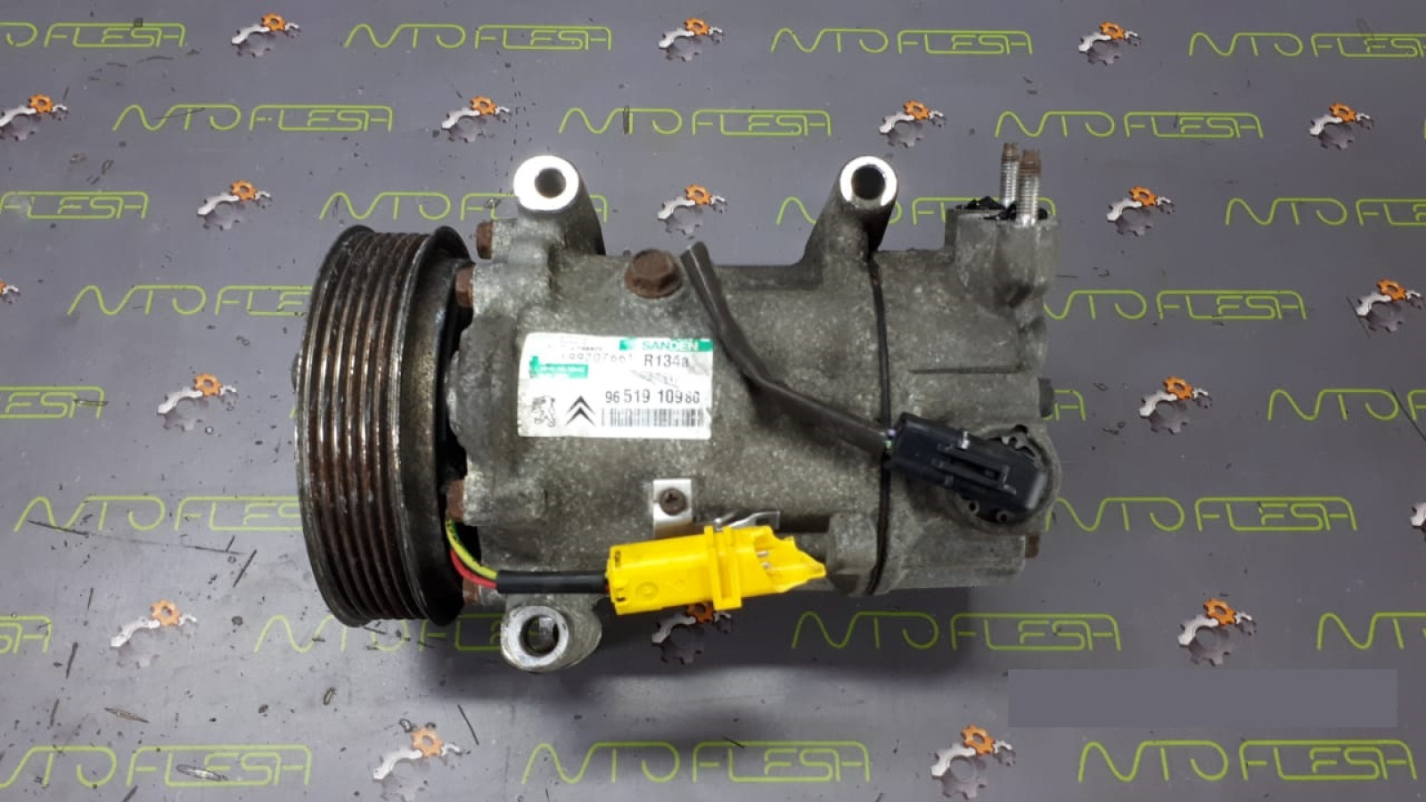 Б/у компрессор кондиционера 9651910980 для Citroen/ Peugeot