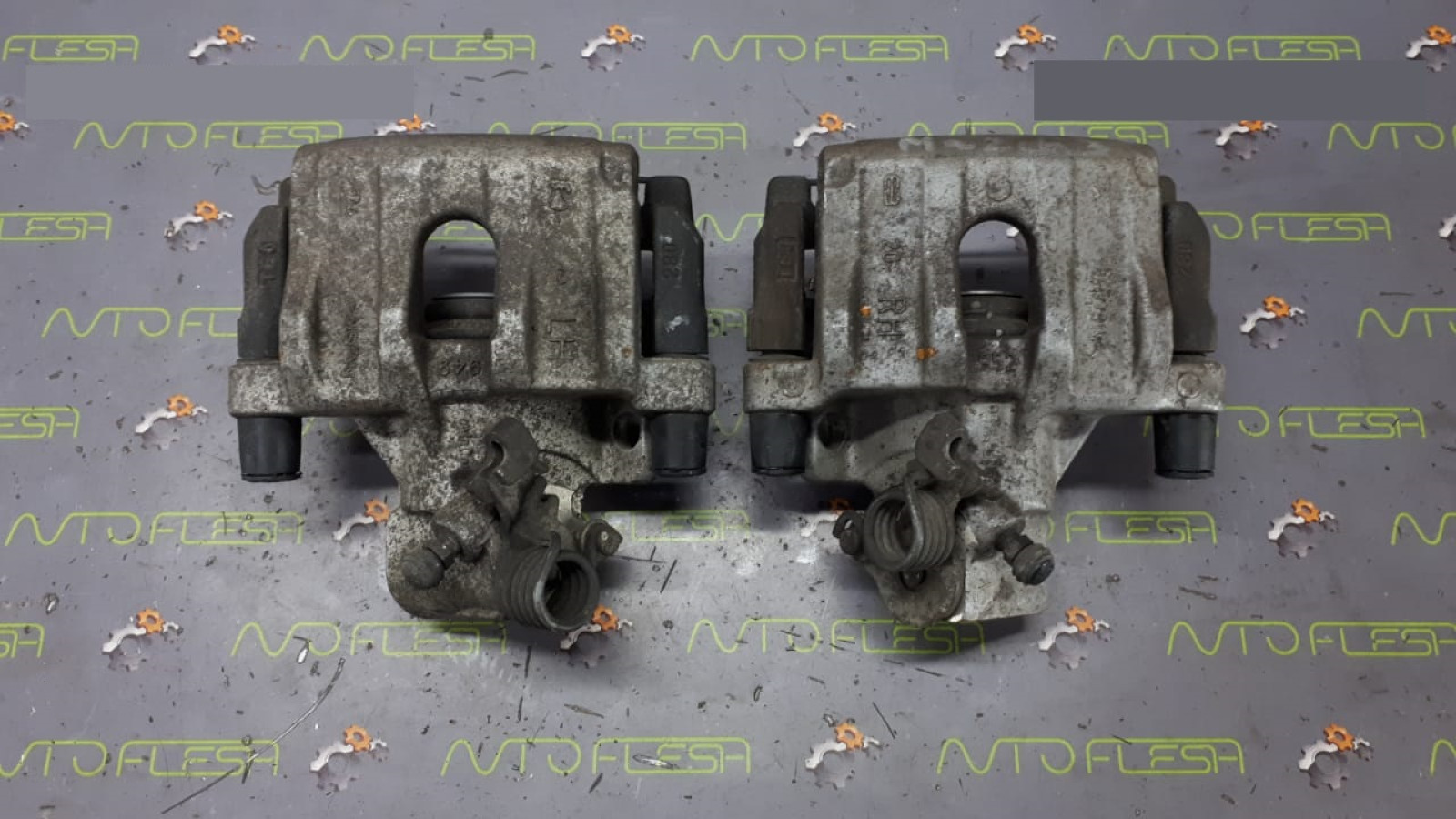 Б/у суппорт задний BPYK2671X, BPYK2661X для Ford/ Mazda/ Volvo