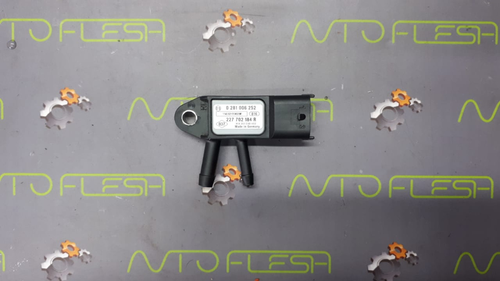 Б/у датчик давления выхлопных газов 0281006252/ 227702184R для Nissan/ Renault