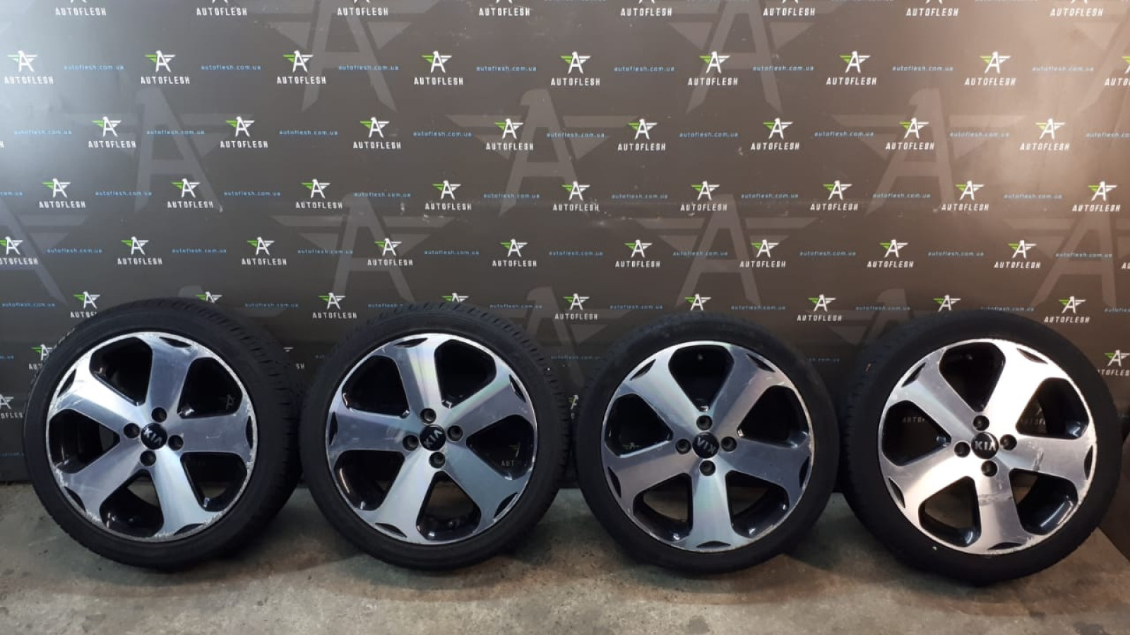 Б/у диски R17, 529101W400, 6.5Jx17/ ET43, разболтовка 4×100 для KIA/ Renault/ Toyota