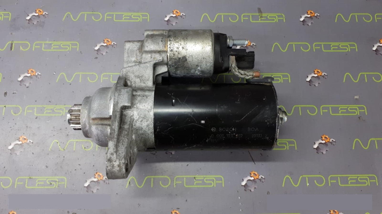 Б/у стартер 0001123012, 02Z911023F для Audi/ Seat/ Skoda/ Volkswagen