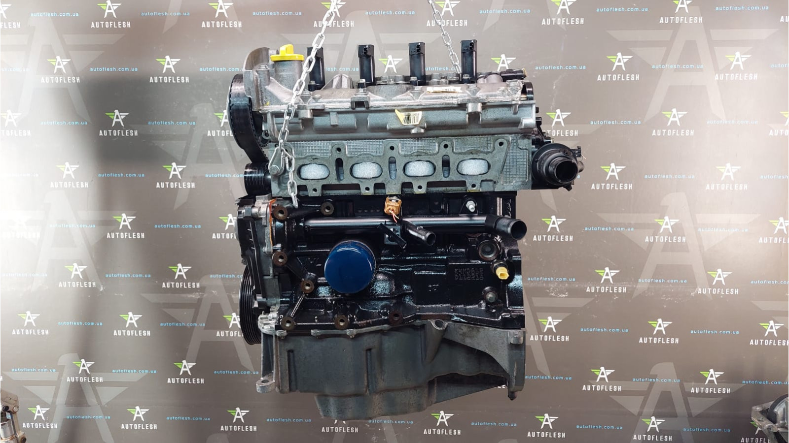Б/у двигатель K4M812/ 7702035114/ D112218, 1.6 16V для Dacia/ Renault