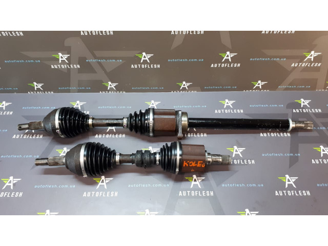 Б/у привод передний правый/ полуось МКПП 39100JY04B для Nissan Qashqai +2, X-Trail/ Renault Koleos I