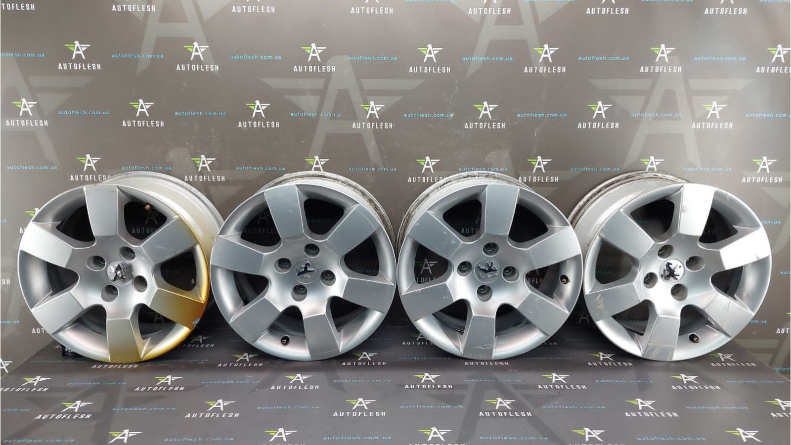 Б/у диски R16, 9685783880, 7Jx16/ ET29, разболтовка 4x108, ЦО: 65.1 для Citroen/ Peugeot
