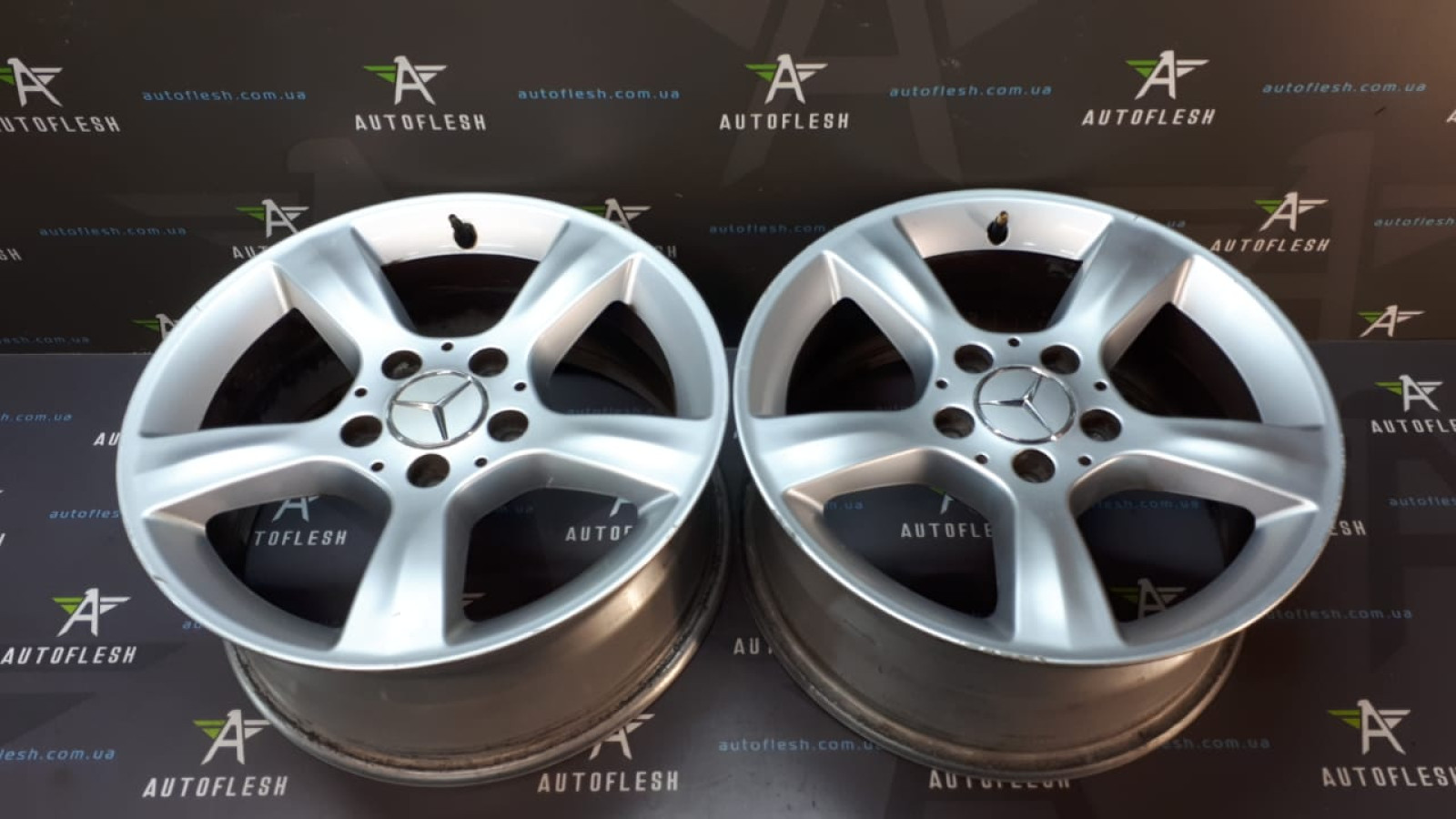 Б/у диски A2034012902, B66471054, 7Jx16/ ET31, разболтовка 5x112 для Mercedes C-Class
