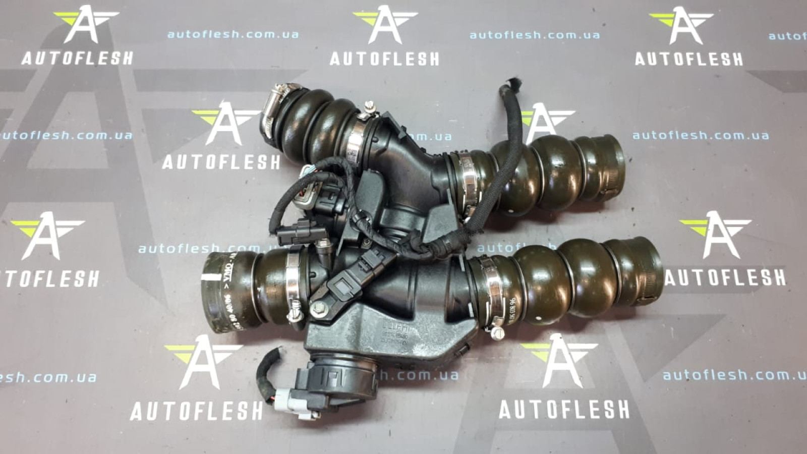 Б/у дроссельная заслонка в сборе 9657485480, 25378171, 1.6 HDi для Citroen/ Peugeot
