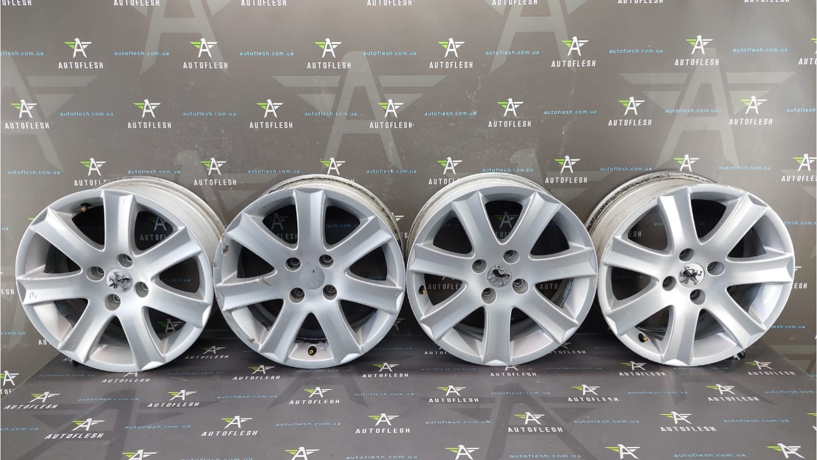 Б/у диски R16, 04322X, 6Jx16/ ET27, разболтовка 4x108, ЦО: 65.1 для Citroen/ Peugeot