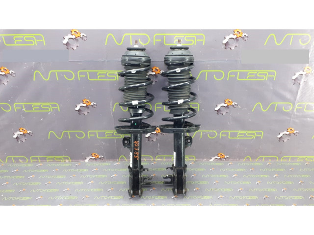 Б/у пружина передняя/ пружины передние 13343100, 13343099 (белый) для Opel Corsa D