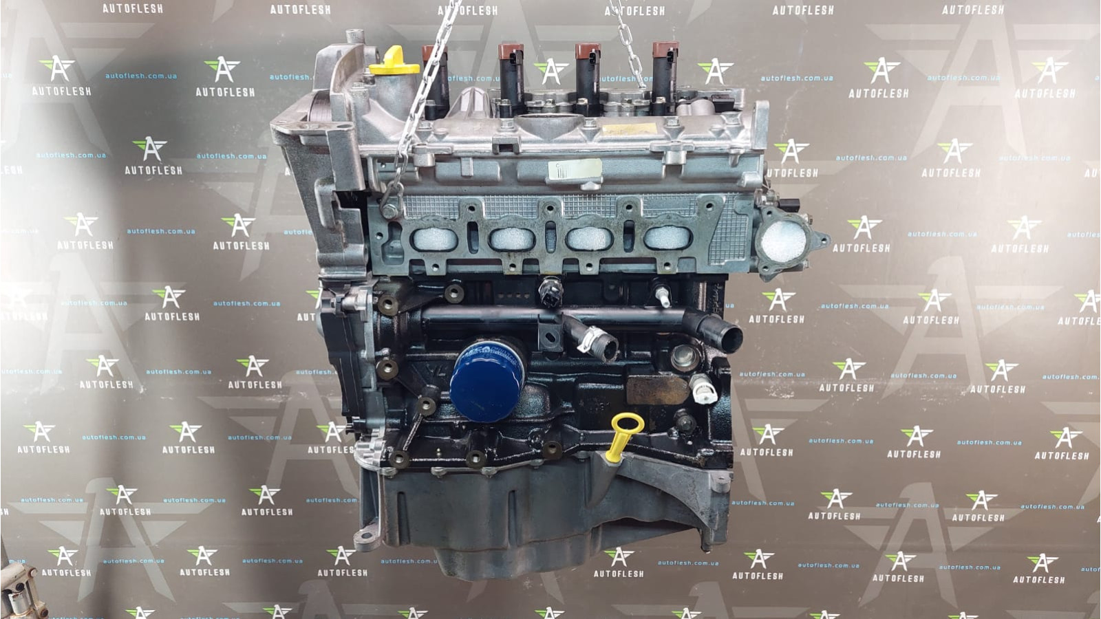 Б/у двигатель K4M782/ 7701716227/ D074857, 1.6 16V для Dacia/ Renault