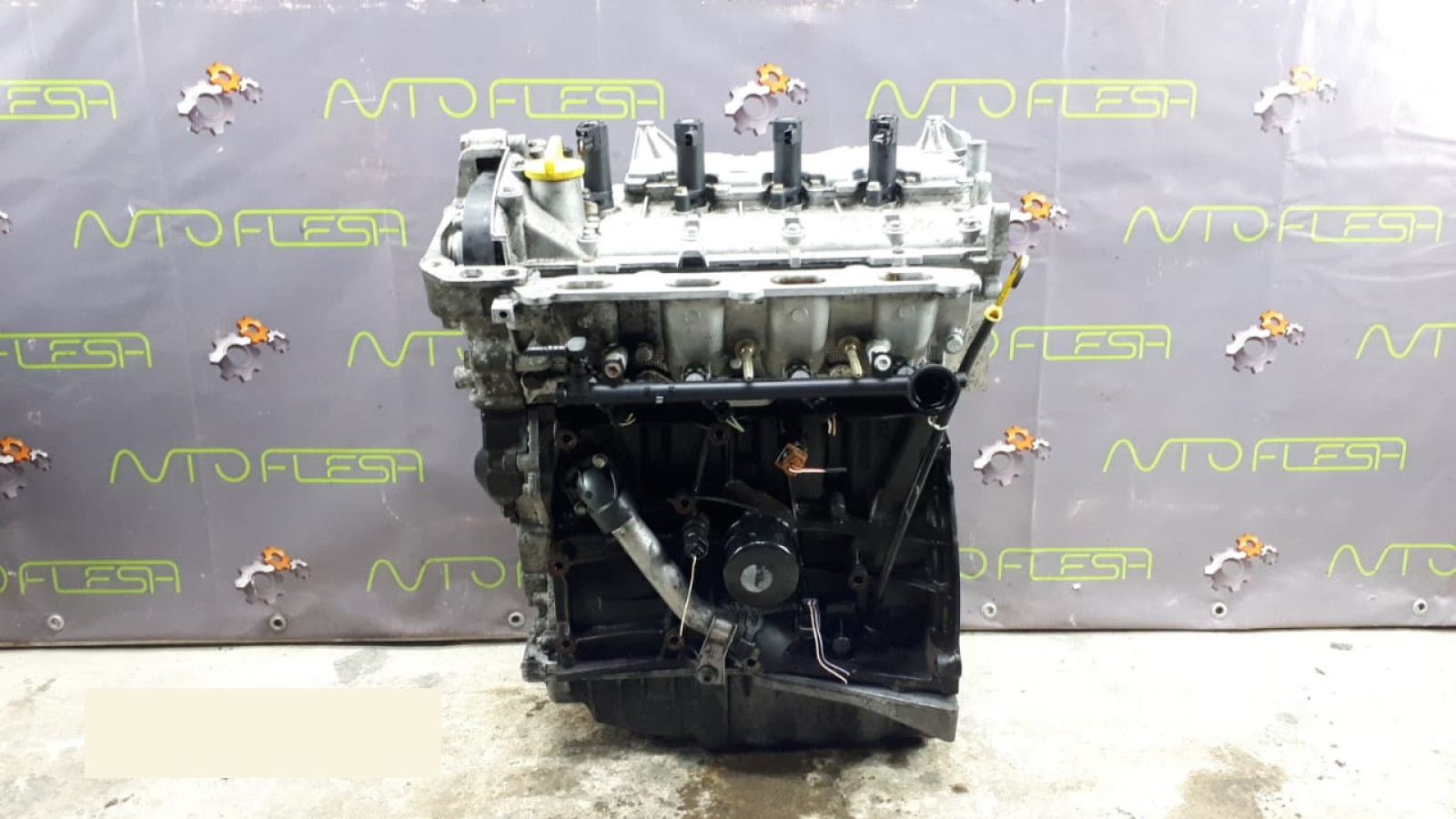 Б/у двигатель F4R770, 2.0 16V, 80 тыс. км для Renault Clio III/ Laguna II/ Megane II/ Scenic II