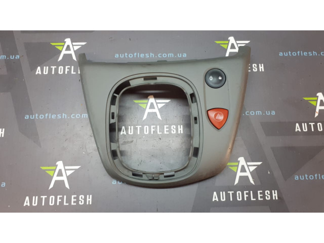 Б/у накладка на кулису КПП/ кнопка аварийки 8200231906, 8200407415 для Renault Grand Scenic II/ Scenic II Б/у накладка на кулису КПП/ кнопка аварийки 8200231906, 8200407415 для Renault Grand Scenic II/ Scenic II