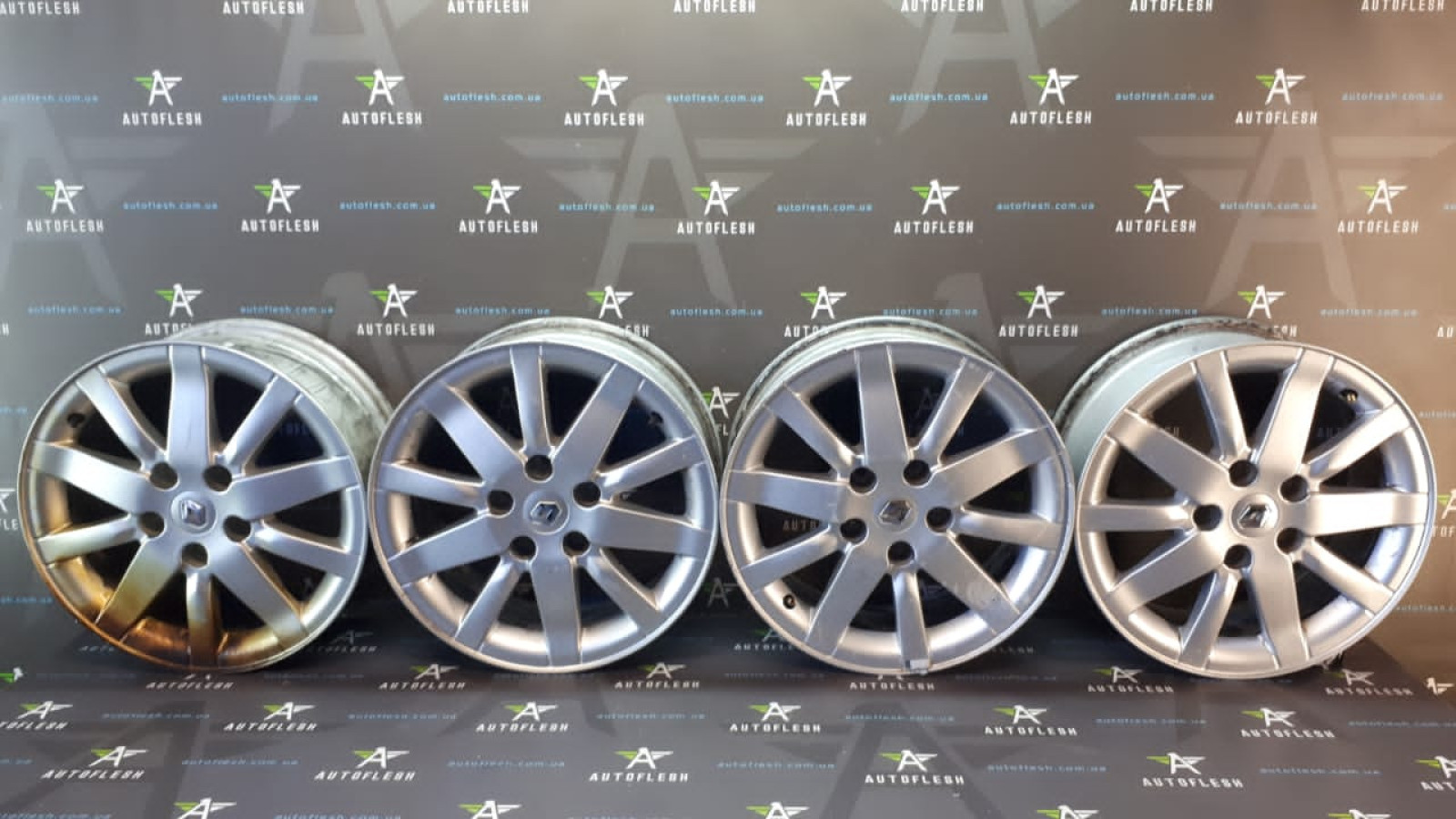 Б/у диски R16, 6.5Jx16/ ET47, разболтовка 5x114.3, 403000028R, Spirale для Renault