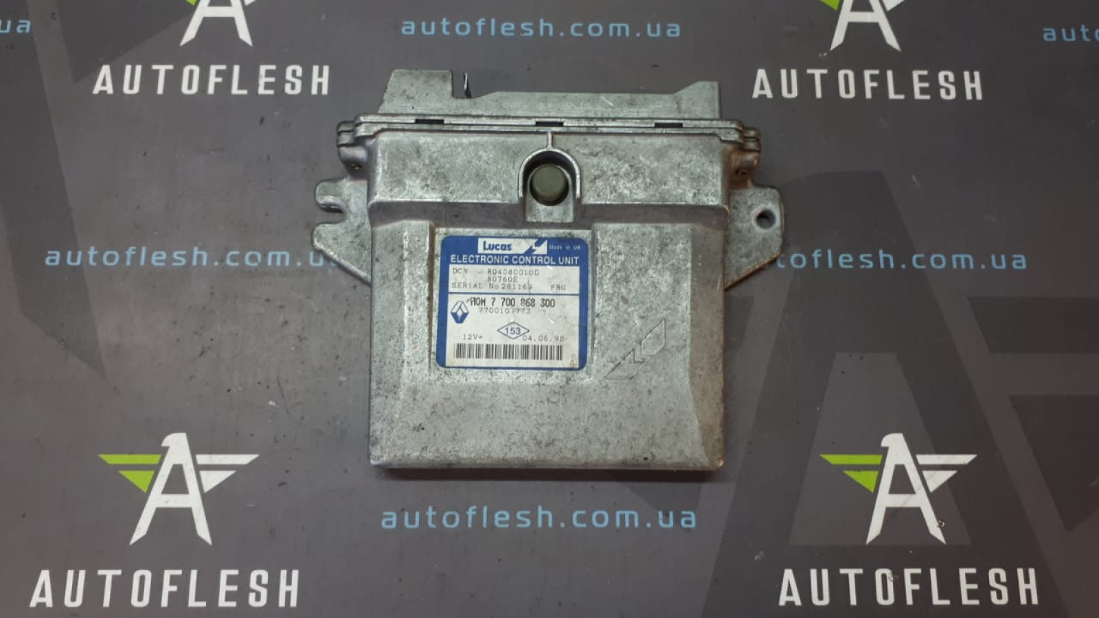 Б/у блок управления двигателем 7700868300, 7700107773, 1.9 D для Renault Clio II/ Kangoo