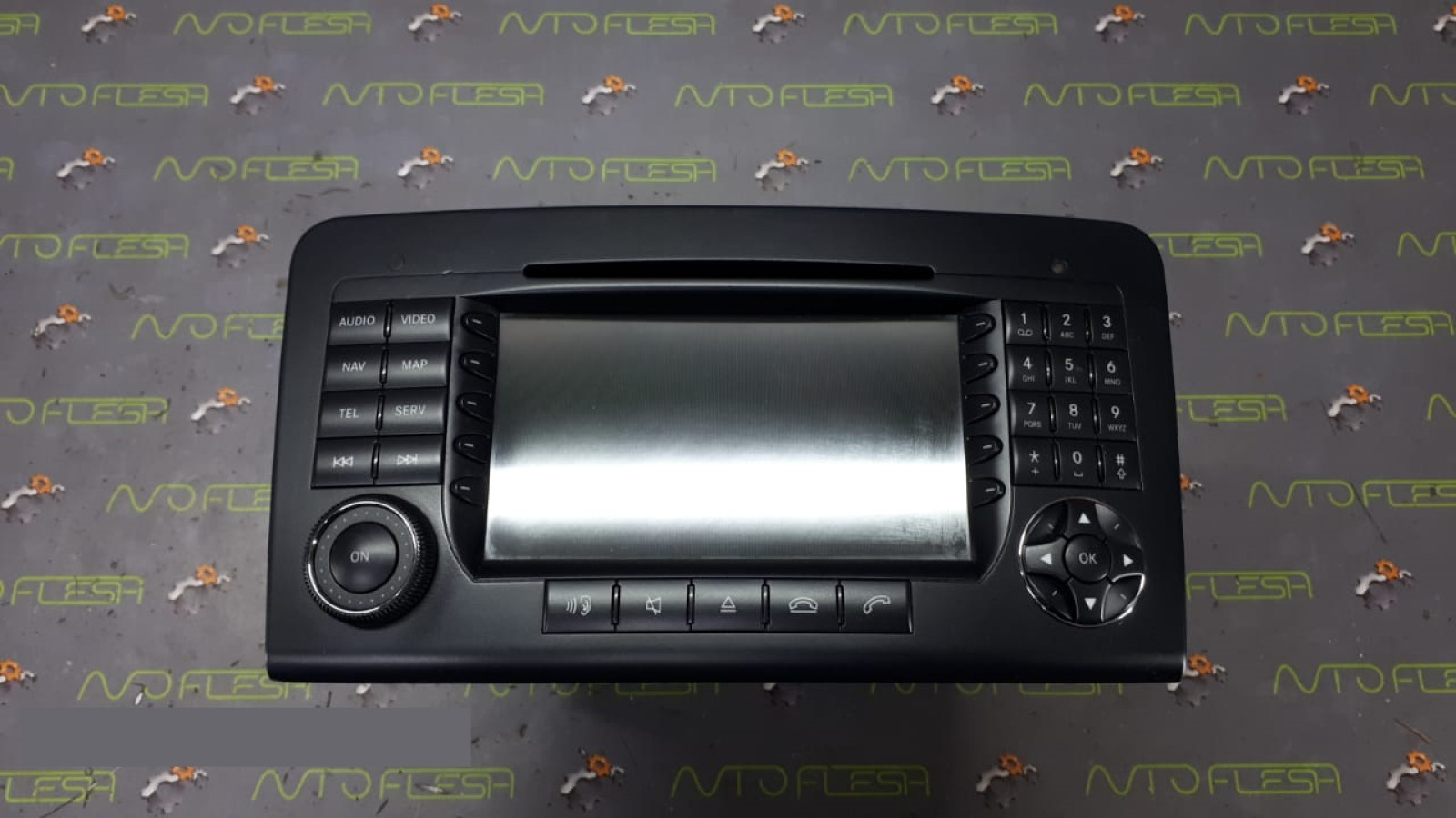 Б/у панель управления Comand/ NAVI/ CD/ APS/ радио/ навигация/ магнитола A1648200979 для Mercedes GL/ ML-Class