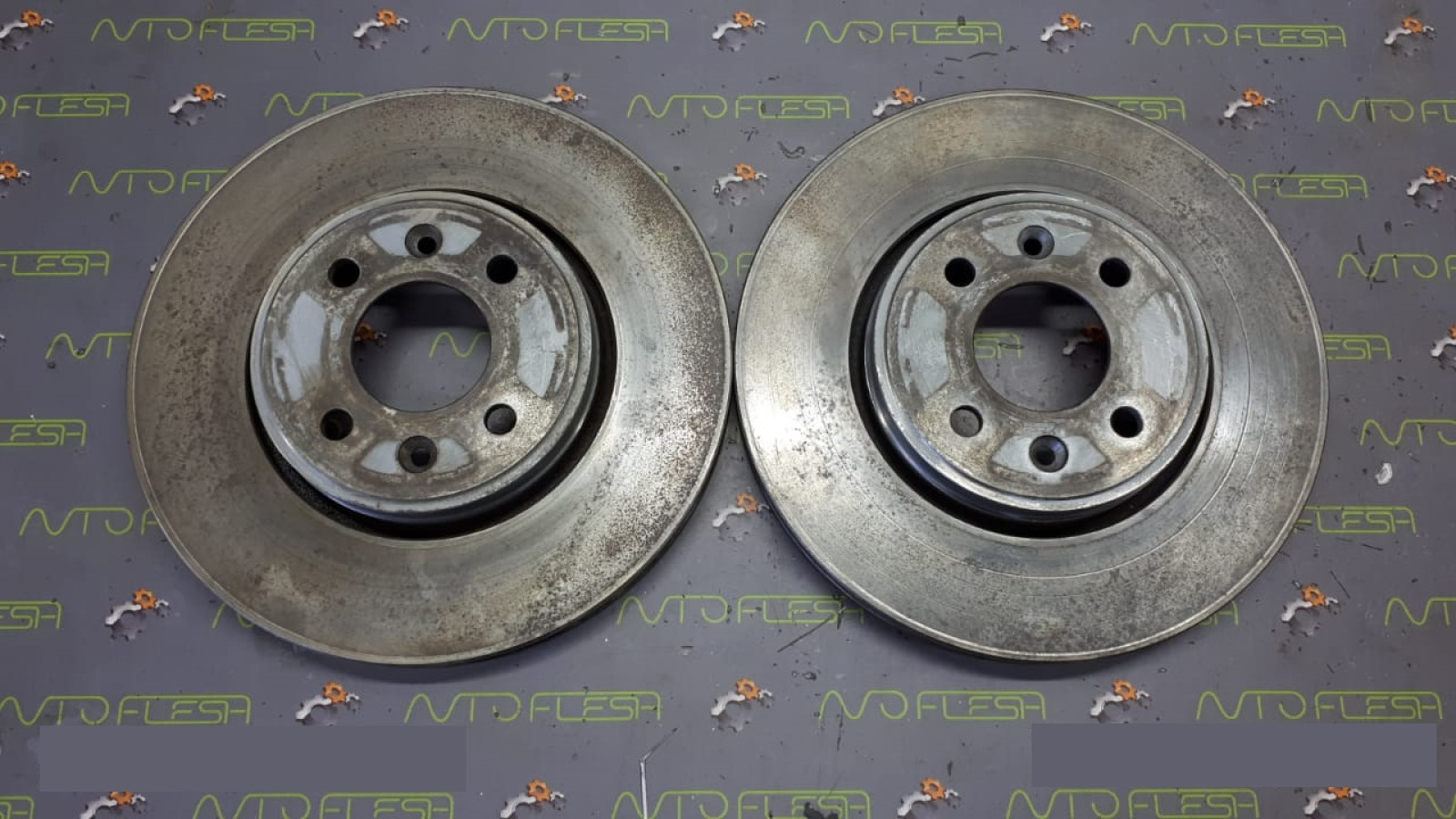 Б/у диск тормозной передний 0986478590, 7700802231 для Dacia/ Renault