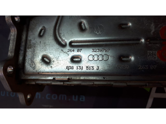 Б/у радиатор системы EGR рециркуляции выхлопных газов 03G131513J, 2.0 TDI для Audi/ Seat/ Skoda/ Volkswagen Б/у радиатор системы EGR рециркуляции выхлопных газов 03G131513J, 2.0 TDI для Audi/ Seat/ Skoda/ Volkswagen