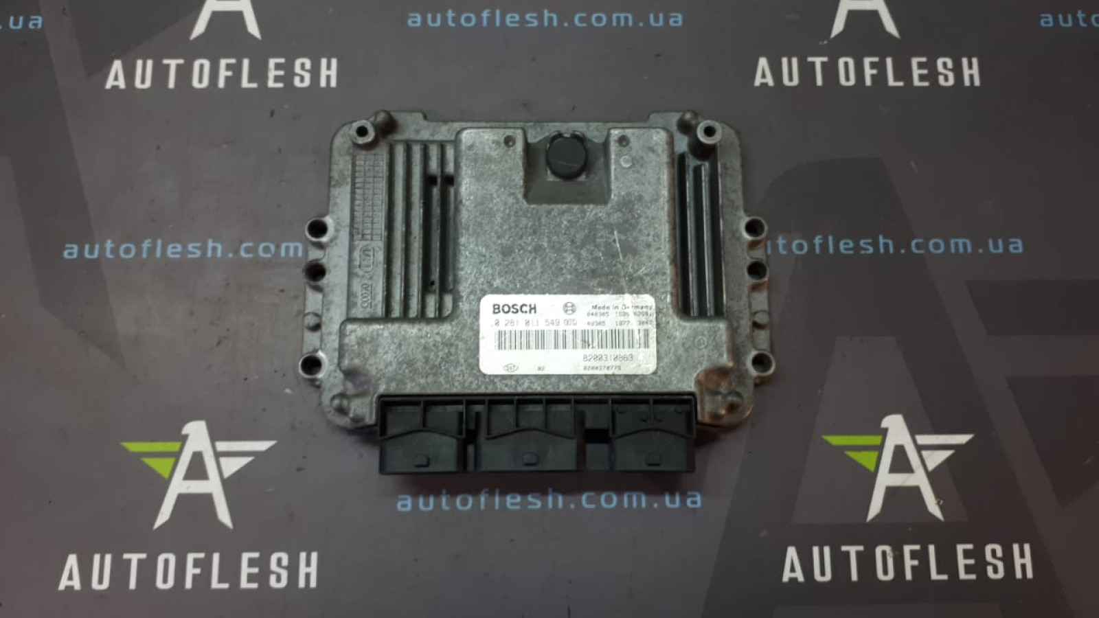 Б/у блок управления двигателем 0281011549, 8200310863, 8200370779 для Renault Megane II/ Scenic II