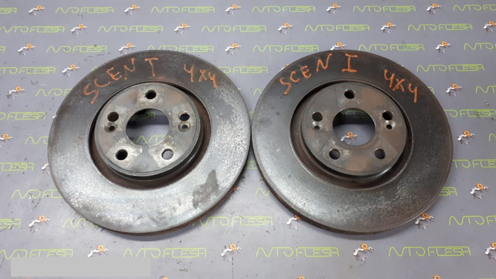 Б/у диски тормозные передние 8200196263 для Renault Scenic I