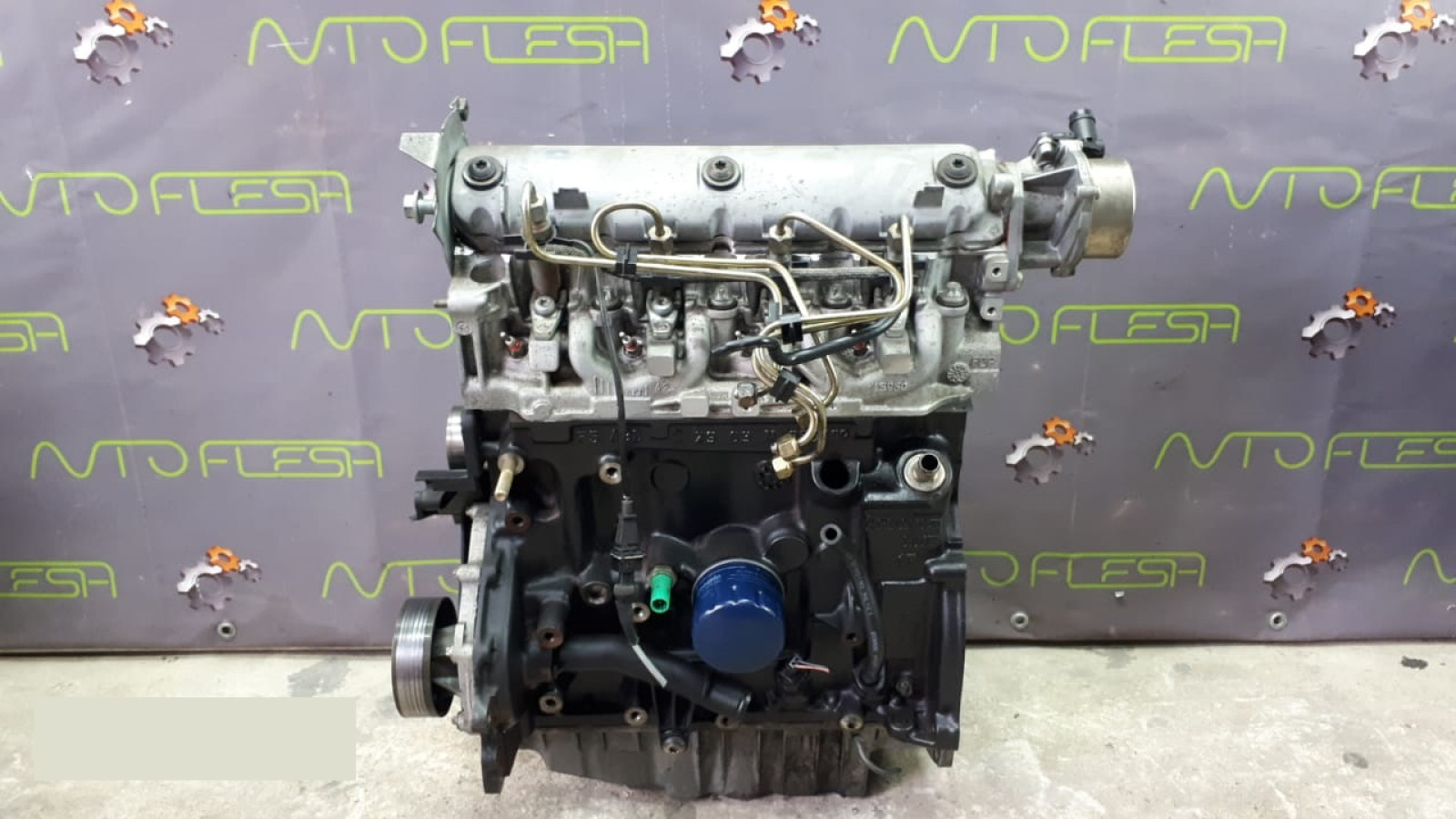 Б/у двигатель с форсунками F9Q744, 1.9 dTi для Renault/ Volvo V40