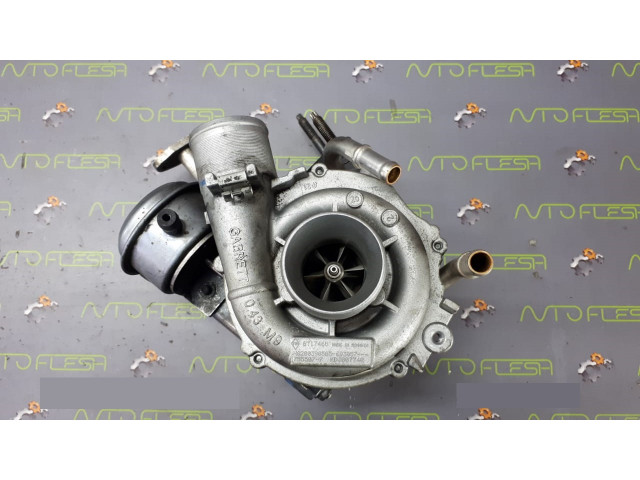Б/у турбина 8200398585, GT1746V, 1.9 dCi для Renault Laguna II/ Megane II/ Scenic II
