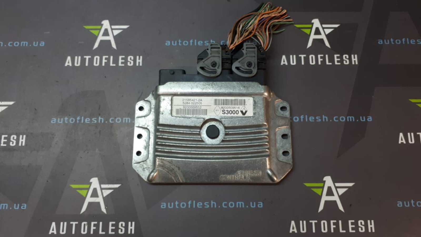 Б/у блок управления двигателем 8200509516, 21585421-2A, 8200509552 для Renault Megane II/ Scenic II