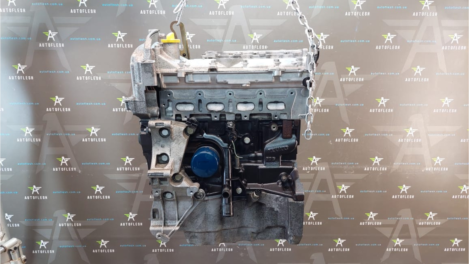 Б/у двигатель K4J770/ D025912, 1.4 16V KJ4 для Renault
