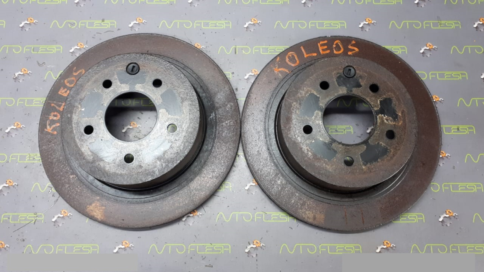 Б/у тормозной диск задний 432068H305, 432000016R для Nissan/ Renault Koleos I