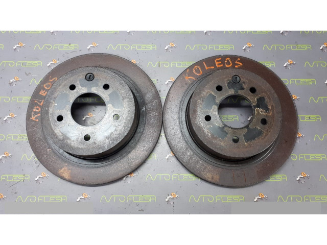Б/у тормозной диск задний 432068H305, 432000016R для Nissan/ Renault Koleos I